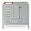 Cambridge 36" Gray Freestanding Plywood Vanity Cabinet