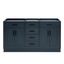 Midnight Blue 60'' Double Freestanding Hardwood Vanity Base