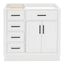 Hepburn 36" White Hardwood Single Freestanding Vanity Cabinet