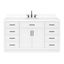 Hepburn 60" White Freestanding Single Basin Vanity Set