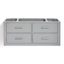 Hutton 42" Gray Single Wall-Mounted Vanity Cabinet