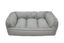 Large Gray Orthopedic Memory Foam Pet Sofa Bed