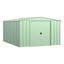 Green 10x14 Metal Garden Storage Shed