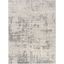 Monaco Silver and Grey Abstract Area Rug 4'3" x 5'11"