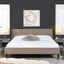 Mink Beige King Velvet Tufted Platform Bed with Headboard