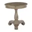 Avalon 29" Antique Goldstone Round Wood Accent Table