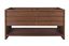 Refined Teak 60" Freestanding Double Vanity Cabinet in Brown Reclaimed Wood