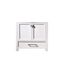 Modero 36'' White Solid Wood Freestanding Vanity Base