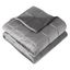 Light Gray 20 lb Queen Minky Fleece Weighted Blanket