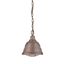 Copper Patina Rustic Mini Pendant Light