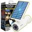 White Solar Motion Sensor LED Security Floodlight