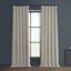 Birch Faux Linen Grommet Room Darkening Curtains 50" x 108"