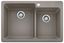 Truffle Composite Dual Mount Double Bowl Kitchen Sink