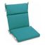 Aqua Blue Outdoor High Back Adirondack Chair Cushion