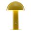 Boletus 10.75" Bohemian Coastal Yellow Cordless Mushroom LED Lamp