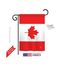 Patriotic Canada 2-Sided Polyester Garden Flag