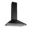 30-Inch Black Stainless Steel Convertible Wall-Mount Range Hood