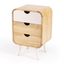 Danville Mango Wood Modern Loft End Table with Storage