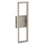 Cole 18" Satin Nickel Modern LED Wall Sconce