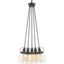 Calhoun Vintage-Style Five-Light Chandelier in Antique Bronze