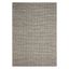 Basalt Gray 8' x 10' Handmade Coastal Wool Blend Area Rug