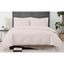 Blush Cotton Percale Twin Duvet and Sham Set