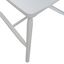 Capeside Coastal White Wood Windsor Side Chair with Saddle Seat