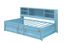 Cargo Twin Metal & Wood Storage Daybed with Bookcase Headboard