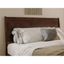 Casanova Queen Walnut Solid Wood Panel Headboard