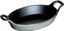 Graphite Grey Cast Iron Mini Oval Gratin Baking Dish