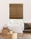 Cordless Bamboo Woven Light-Filtering Roman Shades 34"W x 64"H