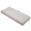 Heather Grey FadeSafe 48" Patio Bench Cushion with Water-Resistant Coating