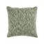 Sharma 22" Cedar Green Cotton Blend Throw Pillow