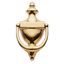 Colonial Polished Brass Door Knocker