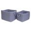 Modern Farmhouse Violet Braided Polypropylene Storage Basket Set