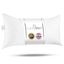 Modern Cotton Rectangular Feather-Filled Throw Pillow, 36"L x 14"W