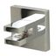 Contemporary II Polished Nickel Solid Brass Shelf Brackets