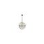 Cordelia 8-Light Black and Gold Crystal Pendant Chandelier