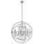 Cordelia 8-Light Chrome Crystal Pendant Chandelier