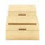 Gold Foiled Wood Lidded Decorative Box Set