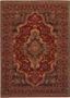 Old World Classics Red Wool Rectangular Area Rug