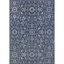 Ivory Floral Symphony Indoor/Outdoor Easy Care Area Rug, 5'3" x 7'6"