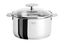 Cristel 2.5 Quart Stainless Steel Saucepan with Glass Lid