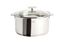 Cristel Stainless Steel Saucepan with Glass Lid and Removable Handle, 3.5 Quart