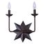 English Bronze Dimmable 2-Light Sconce