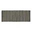 Handmade Cotton Black Stripe Rectangular Runner Rug 72"x30"