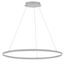 Circulo 32" Silver LED Round Pendant Light