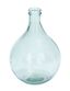 Spanish Blue 17'' Recycled Glass Coastal Floor Vase