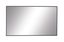 Sleek Black Wood Rectangular Wall Mirror 24" x 40"