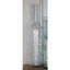 Tall Blue Recycled Glass Cylinder Floor Vase